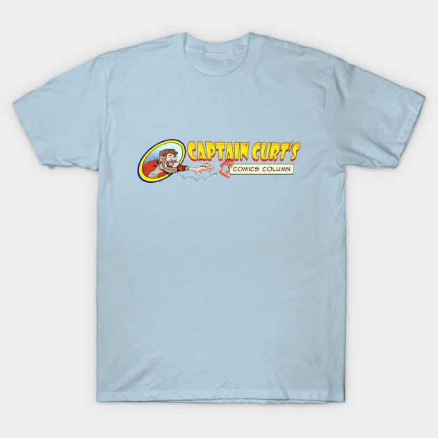 Captain Curt T-Shirt by Public Domain Comics